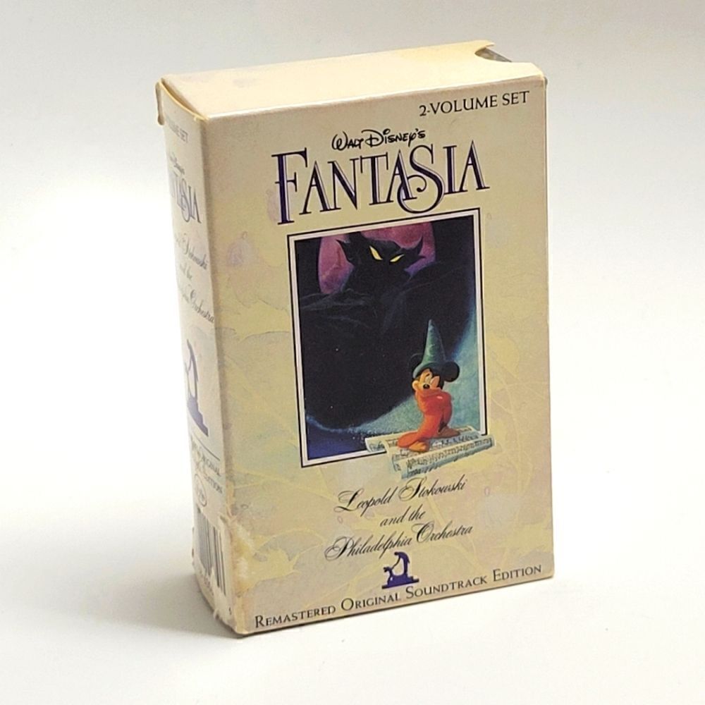 Walt Disney's Fantasia Double Cassette Tape Audio Box Set